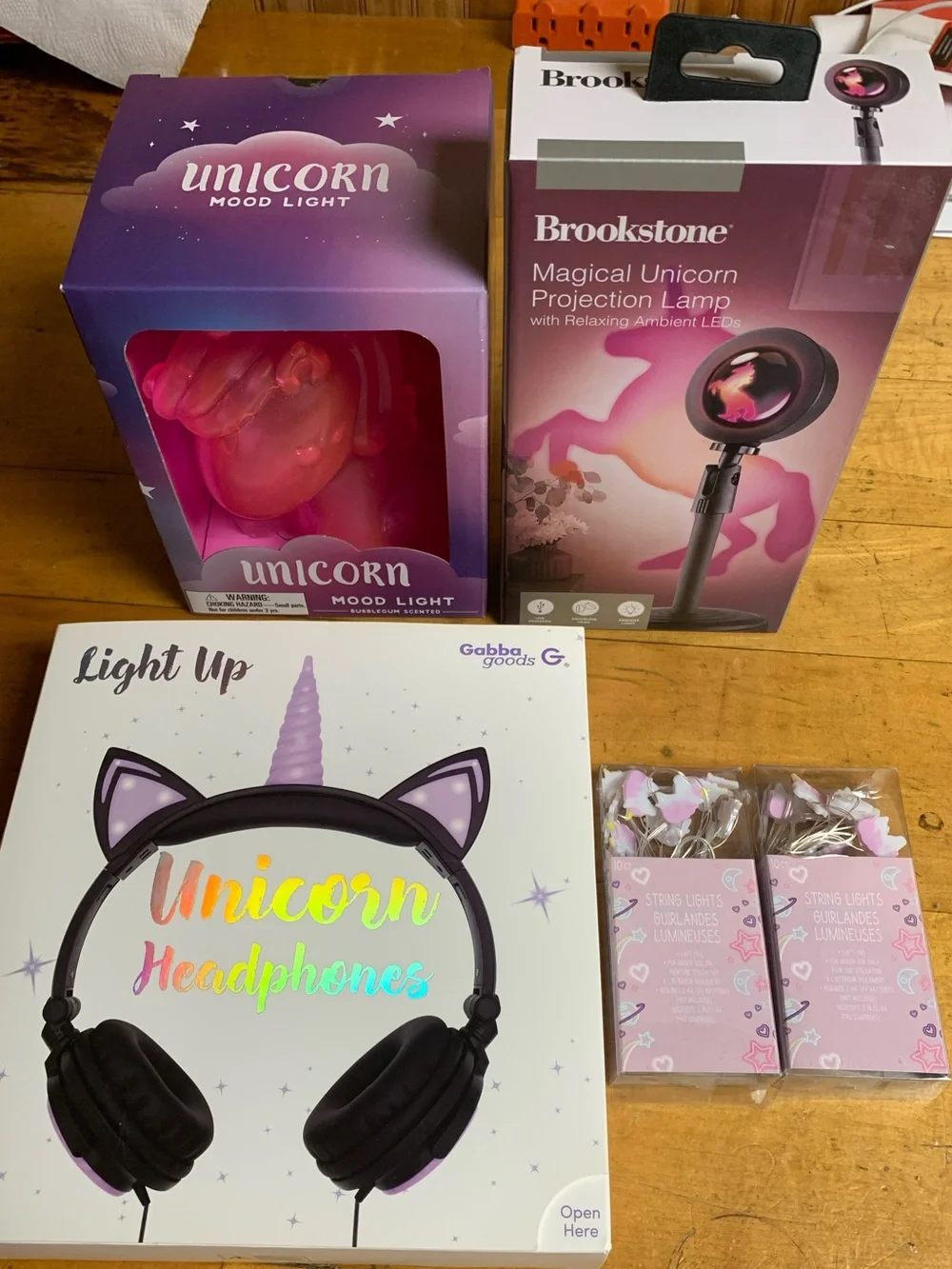 4pc Unicorn 🦄 🌈 Bundle
